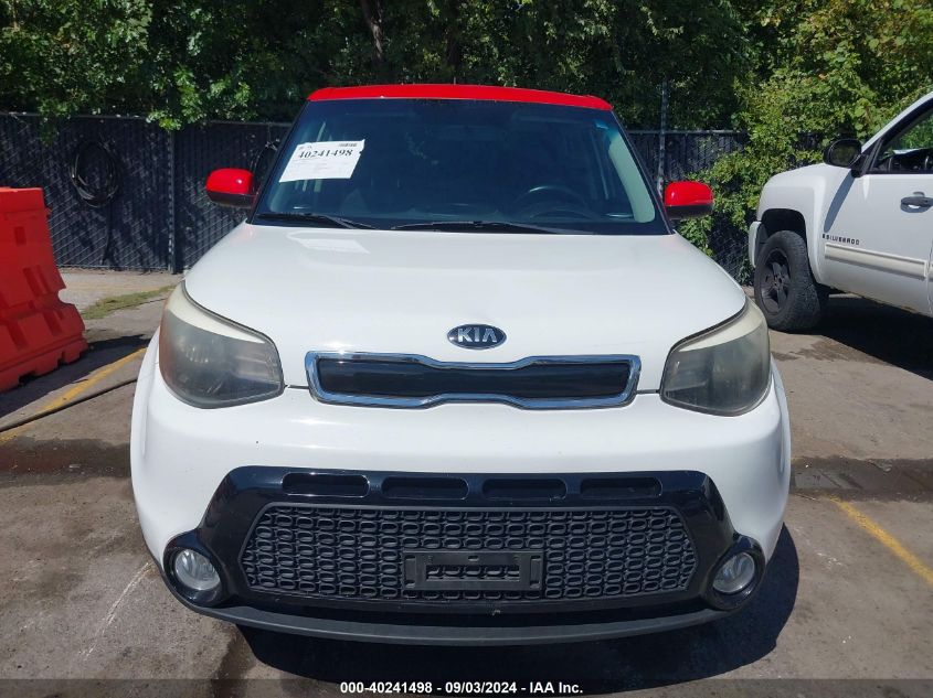 2016 Kia Soul + VIN: KNDJP3A55G7375427 Lot: 40241498