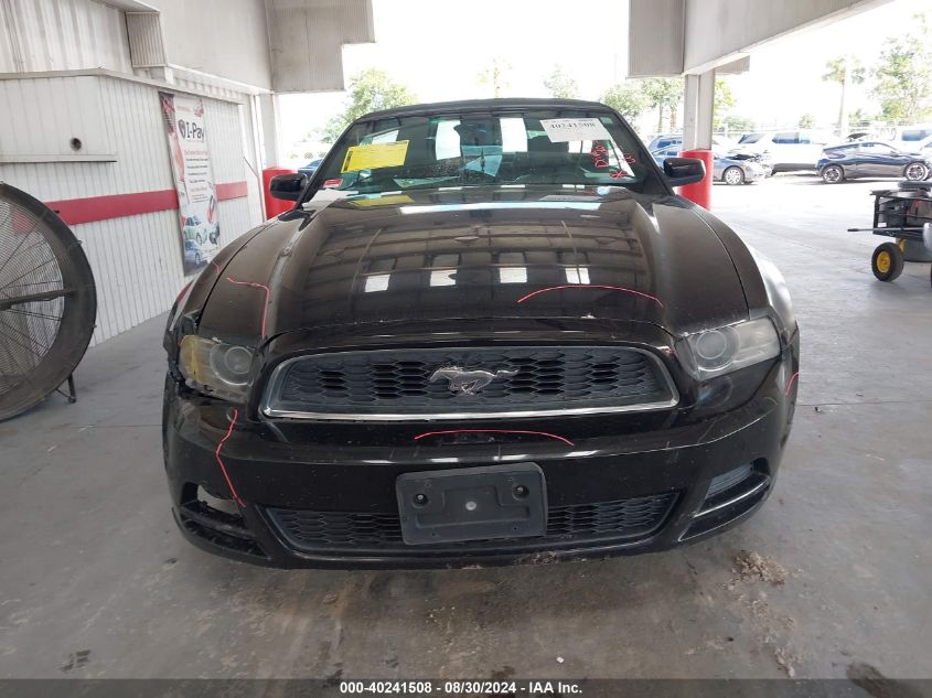 2014 Ford Mustang V6 Premium VIN: 1ZVBP8EM5E5210941 Lot: 40241508