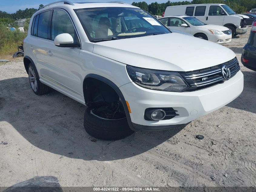 2014 Volkswagen Tiguan R-Line VIN: WVGAV3AXXEW083309 Lot: 40241522