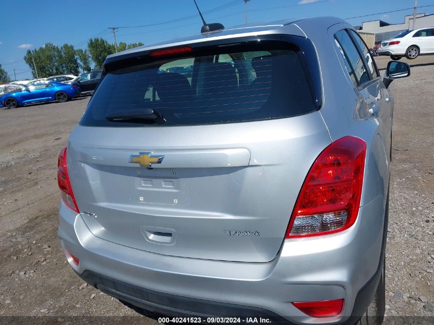 2020 Chevrolet Trax Fwd Ls VIN: KL7CJKSB7LB327361 Lot: 40241523