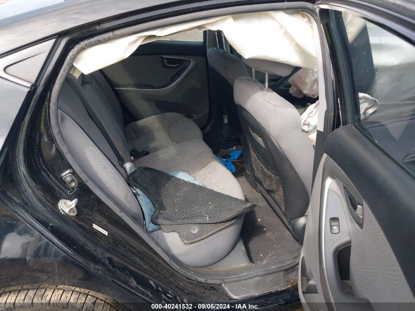 KMHDH4AE3DU889852 2013 Hyundai Elantra Gls