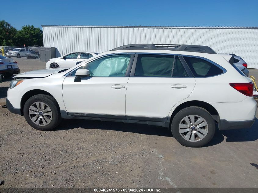 2016 Subaru Outback 2.5I Premium VIN: 4S4BSACC0G3302276 Lot: 40241575