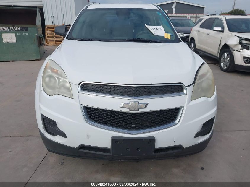 2012 Chevrolet Equinox Ls VIN: 2GNALBEKXC1235877 Lot: 40241630