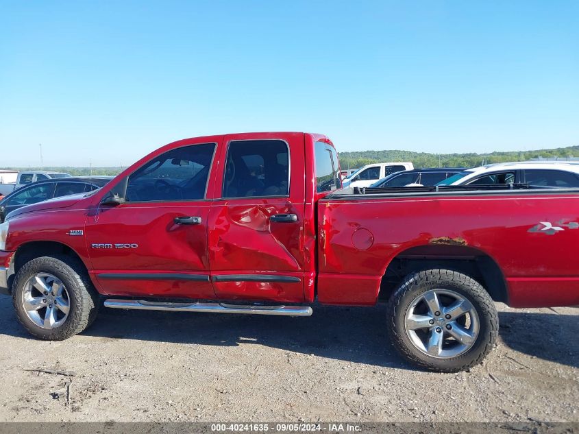 2007 Dodge Ram 1500 Slt/Trx4 Off Road/Sport VIN: 1D7HU18297S142466 Lot: 40241635