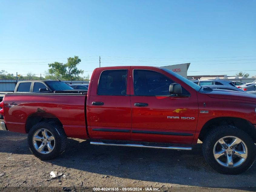 2007 Dodge Ram 1500 Slt/Trx4 Off Road/Sport VIN: 1D7HU18297S142466 Lot: 40241635