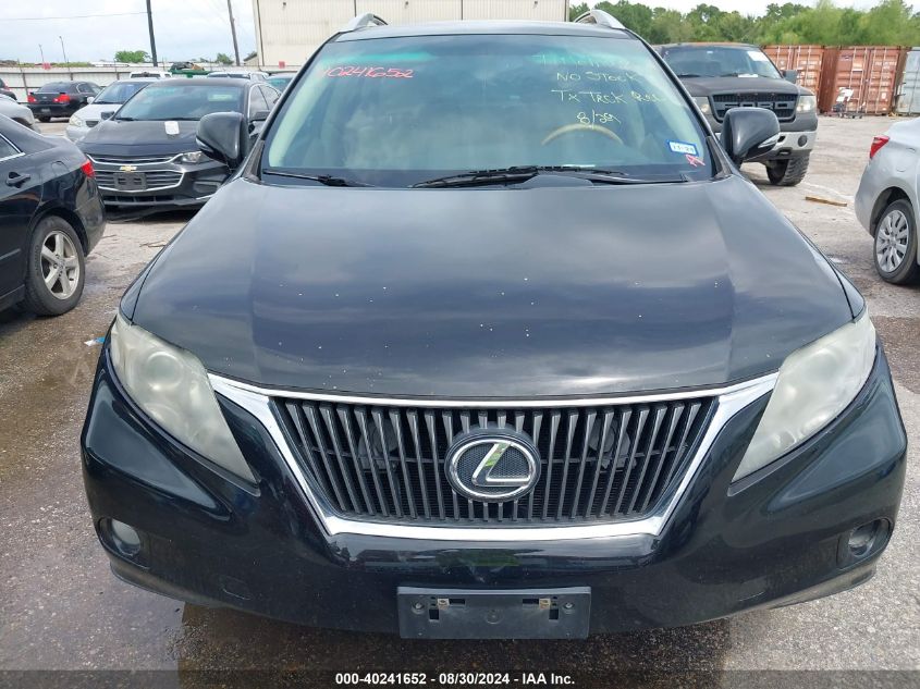 2012 Lexus Rx 350 VIN: 2T2ZK1BA5CC078471 Lot: 40241652