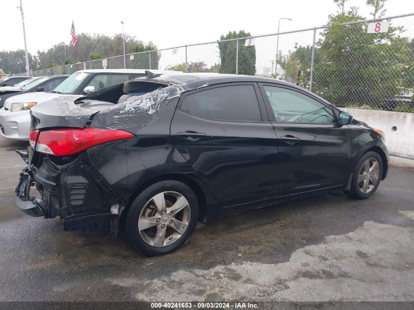 2013 Hyundai Elantra Gls VIN: KMHDH4AE4DU948794 Lot: 40241653