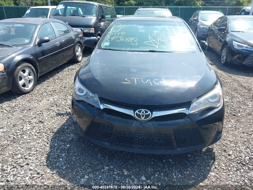 2015 TOYOTA CAMRY SE - 4T1BF1FK4FU910155
