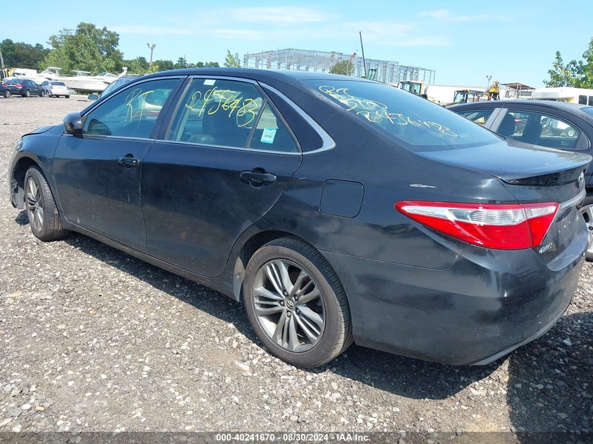 2015 TOYOTA CAMRY SE - 4T1BF1FK4FU910155