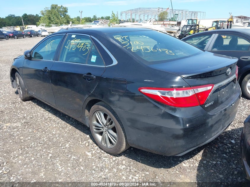 2015 TOYOTA CAMRY SE - 4T1BF1FK4FU910155