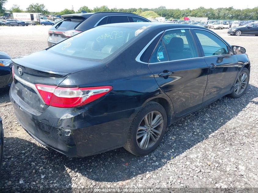 2015 TOYOTA CAMRY SE - 4T1BF1FK4FU910155