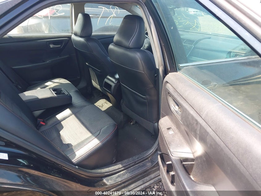 2015 TOYOTA CAMRY SE - 4T1BF1FK4FU910155