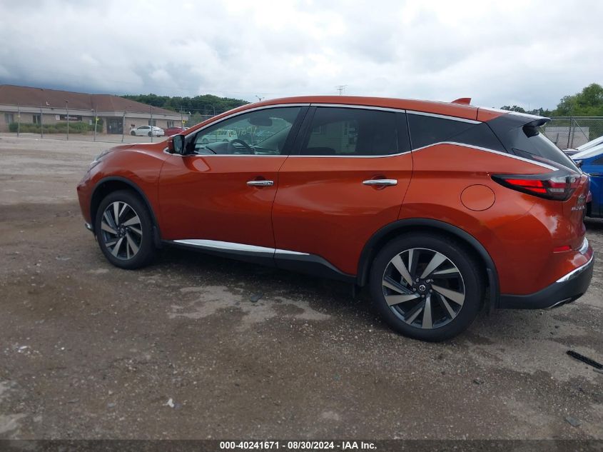 2022 Nissan Murano Sl Intelligent Awd VIN: 5N1AZ2CSXNC116102 Lot: 40241671