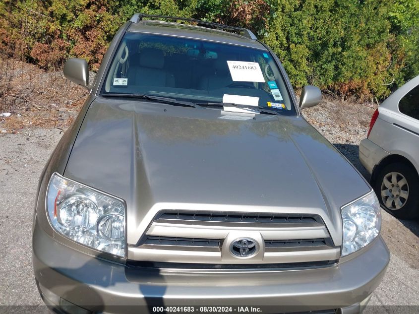 2004 Toyota 4Runner Limited V6 VIN: JTEBU17R048022770 Lot: 40241683