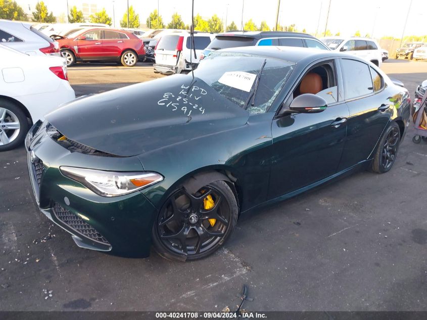 2021 Alfa Romeo Giulia Sport VIN: ZARFAMAN3M7648704 Lot: 40241708