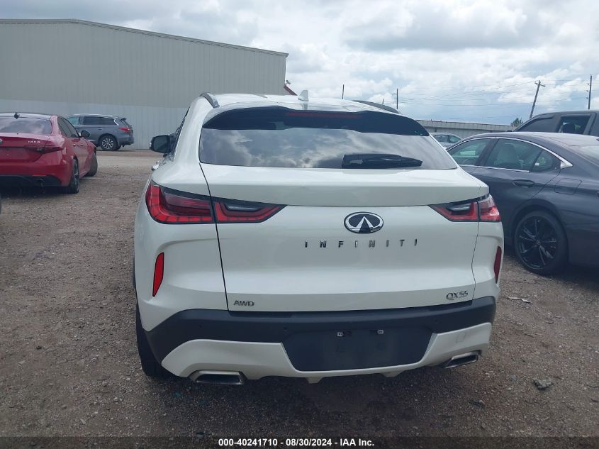 2023 Infiniti Qx55 Luxe Awd VIN: 3PCAJ5JRXPF105426 Lot: 40241710