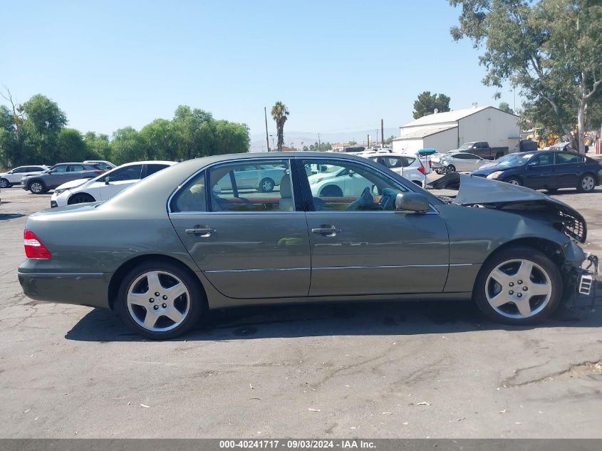 2006 Lexus Ls 430 VIN: JTHBN36F665045168 Lot: 40241717