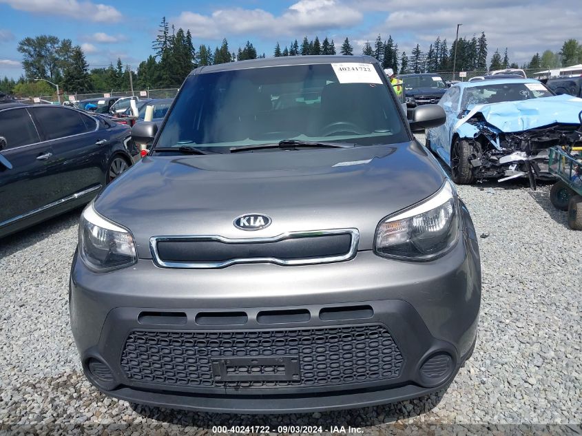 2015 Kia Soul VIN: KNDJN2A29F7216642 Lot: 40241722