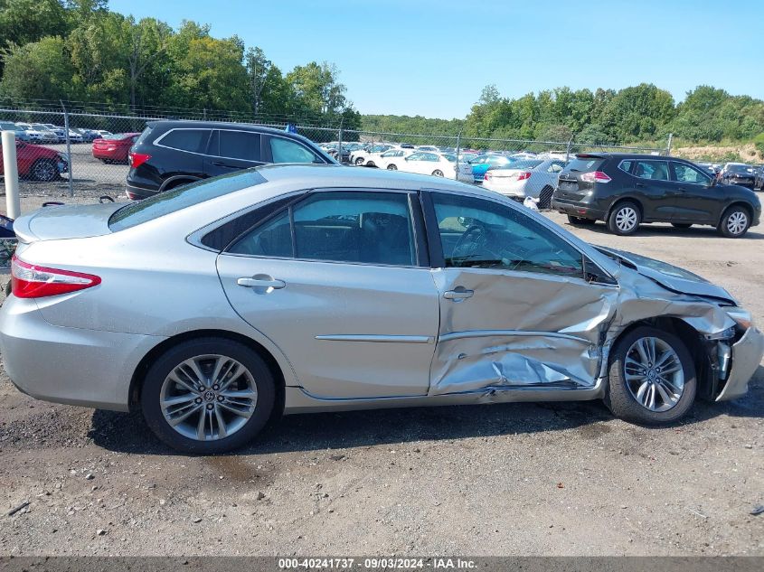 2016 Toyota Camry Se VIN: 4T1BF1FKXGU183590 Lot: 40241737