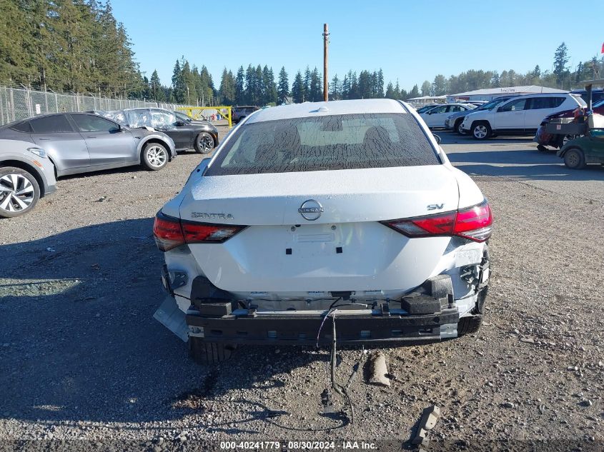 2024 Nissan Sentra Sv Xtronic Cvt VIN: 3N1AB8CV0RY330800 Lot: 40241779