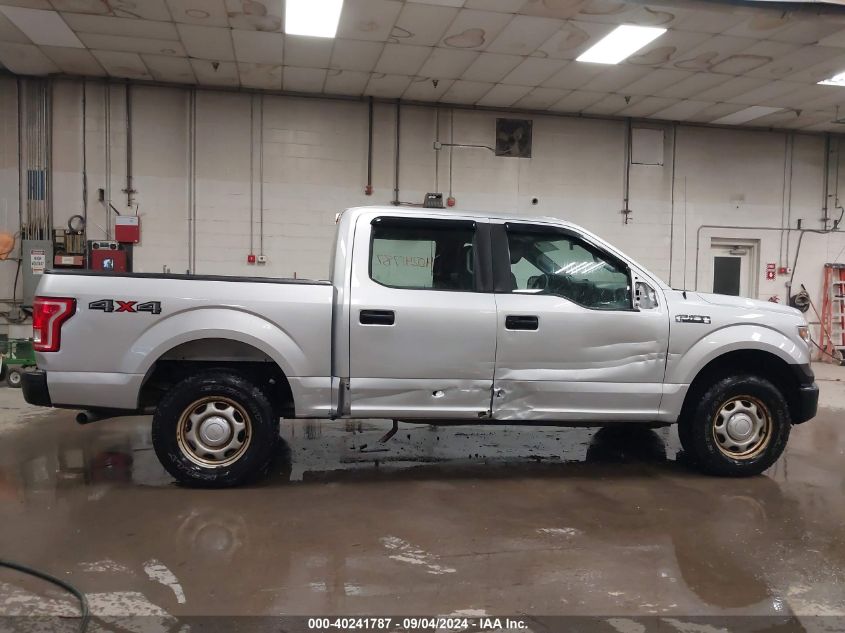 2015 Ford F-150 Xl VIN: 1FTEW1E80FFB86184 Lot: 40241787