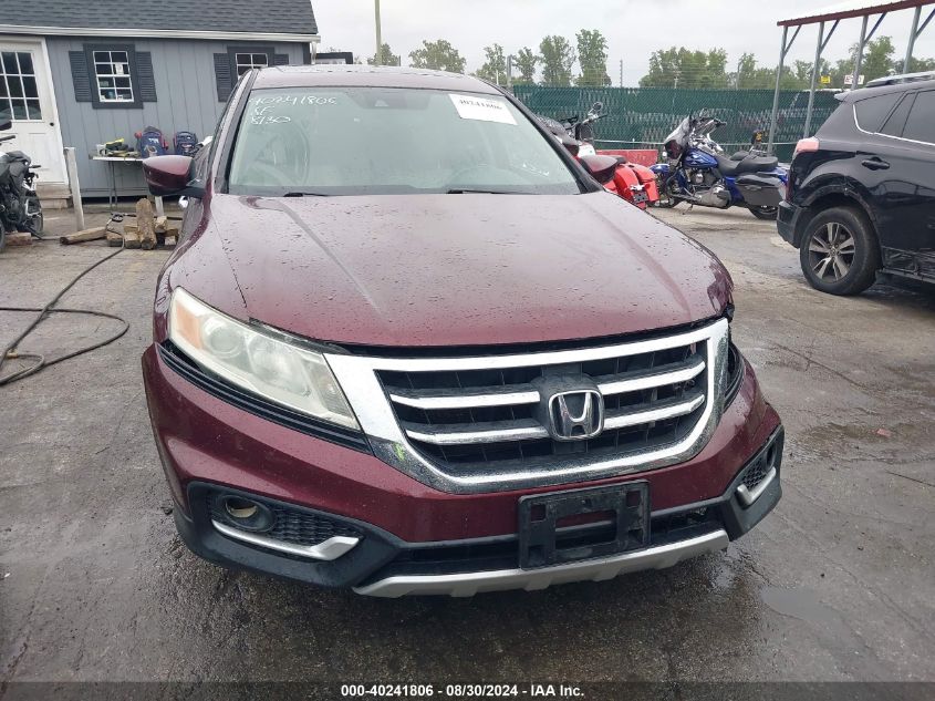 2013 Honda Crosstour Ex-L VIN: 5J6TF3H56DL004419 Lot: 40241806