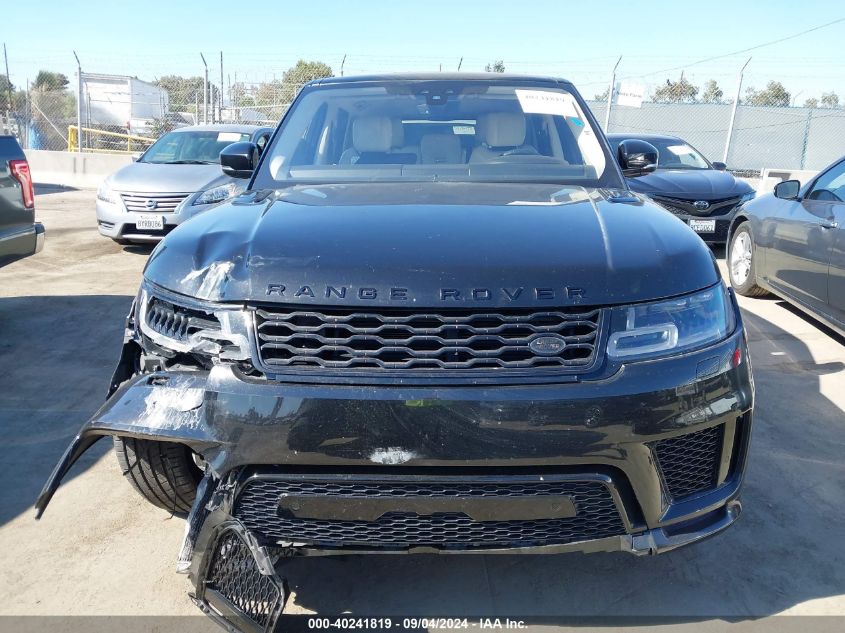 2020 Land Rover Range Rover Sport Hse Dynamic VIN: SALWR2SE1LA897227 Lot: 40241819