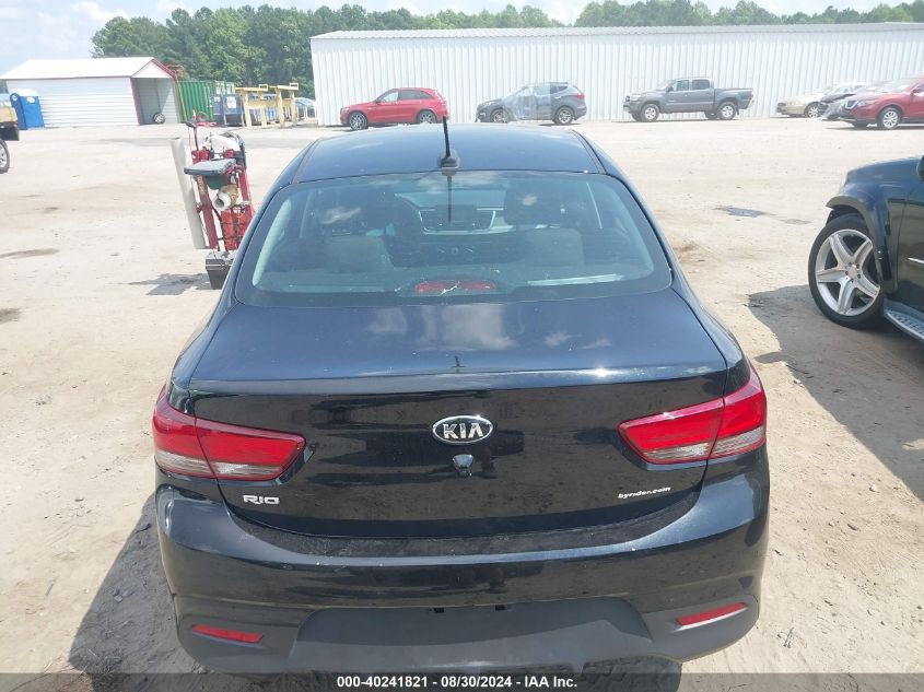 2019 Kia Rio Lx VIN: 3KPA24AB2KE222765 Lot: 40241821