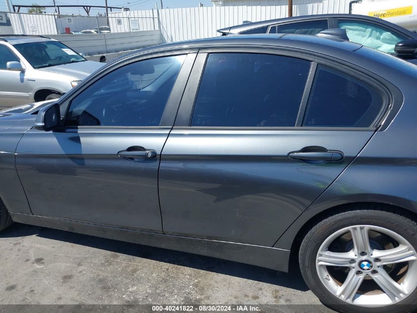 2014 BMW 328I VIN: WBA3C1C5XEK115666 Lot: 40241822