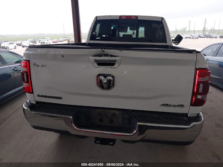 2021 Ram 2500 Laramie 4X4 6'4 Box VIN: 3C6UR5FL4MG630327 Lot: 40241850