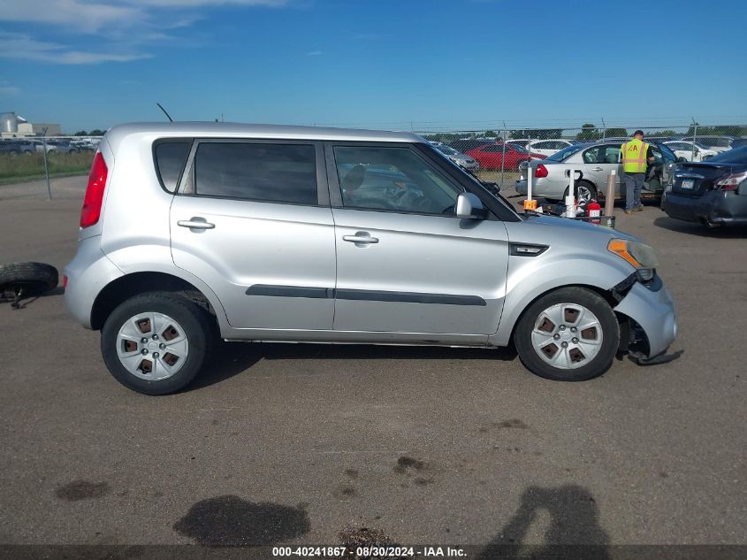 2013 Kia Soul VIN: KNDJT2A54D7539459 Lot: 40241867