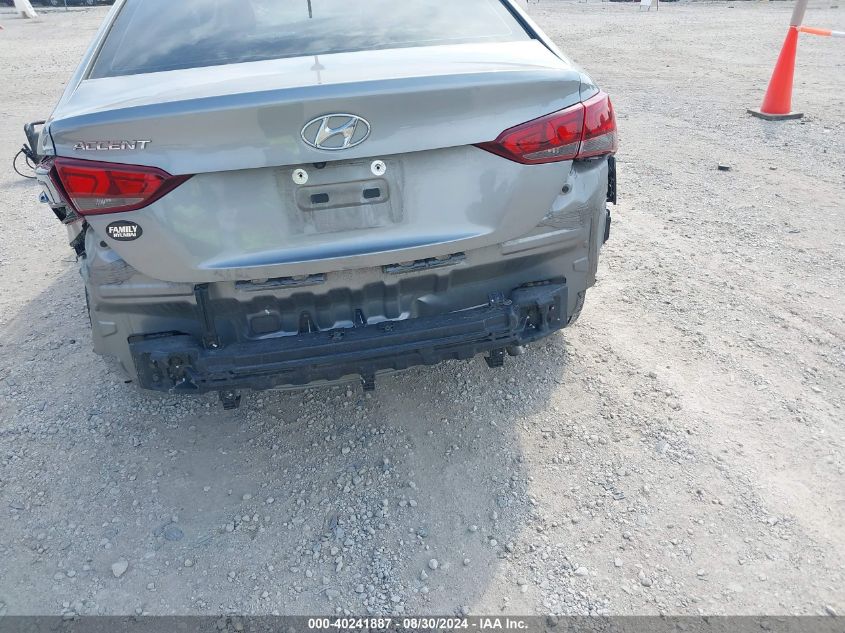 2021 Hyundai Accent Sel VIN: 3KPC24A67ME134941 Lot: 40241887