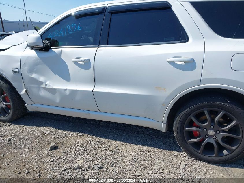 2018 Dodge Durango R/T VIN: 1C4SDJCT7JC414997 Lot: 40241896