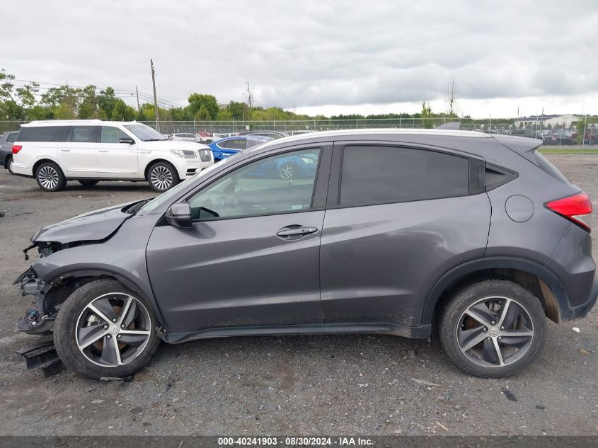 2022 Honda Hr-V Awd Ex VIN: 3CZRU6H54NM705087 Lot: 40241903