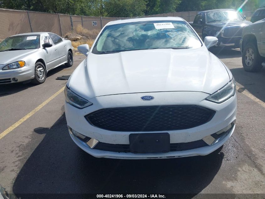 2017 FORD FUSION SE - 3FA6P0H93HR150291