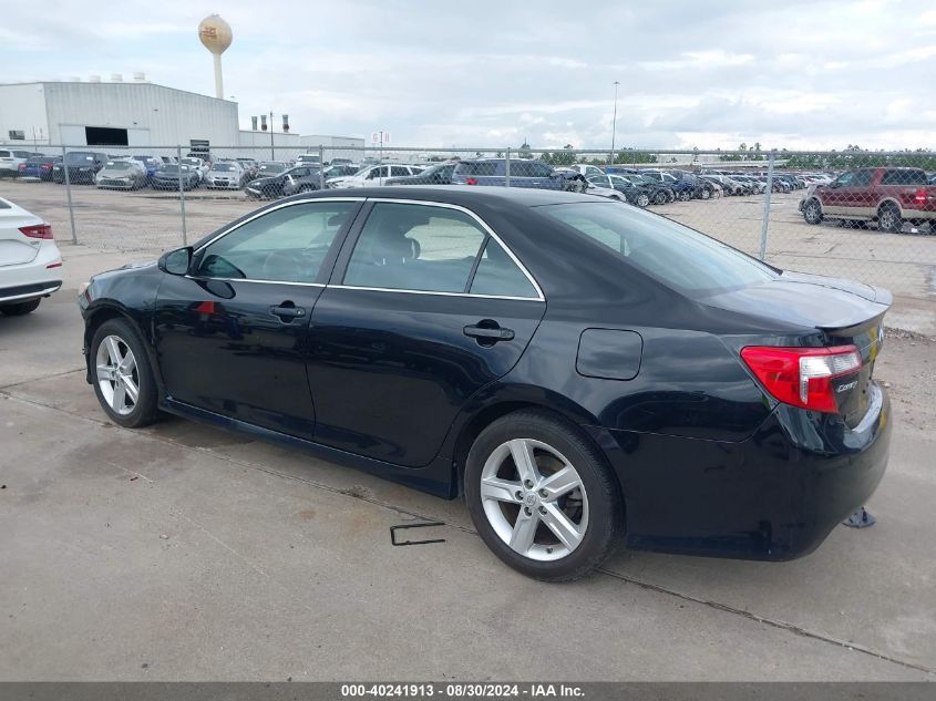 2014 Toyota Camry Se VIN: 4T1BF1FK2EU353020 Lot: 40241913