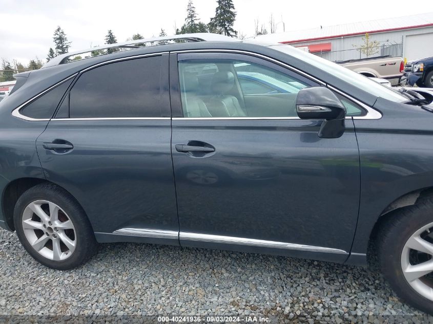 2010 Lexus Rx 350 VIN: 2T2BK1BA4AC052443 Lot: 40241936