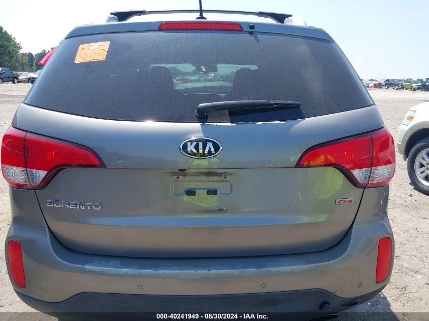 2014 Kia Sorento Lx VIN: 5XYKTCA69EG515262 Lot: 40241949