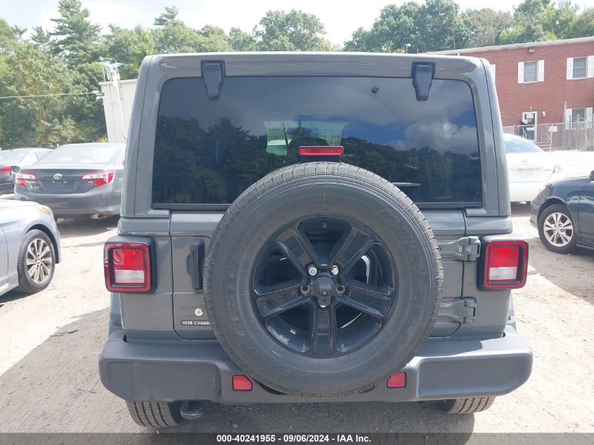 2020 Jeep Wrangler Unlimited Sahara Altitude 4X4 VIN: 1C4HJXEN4LW242904 Lot: 40241955