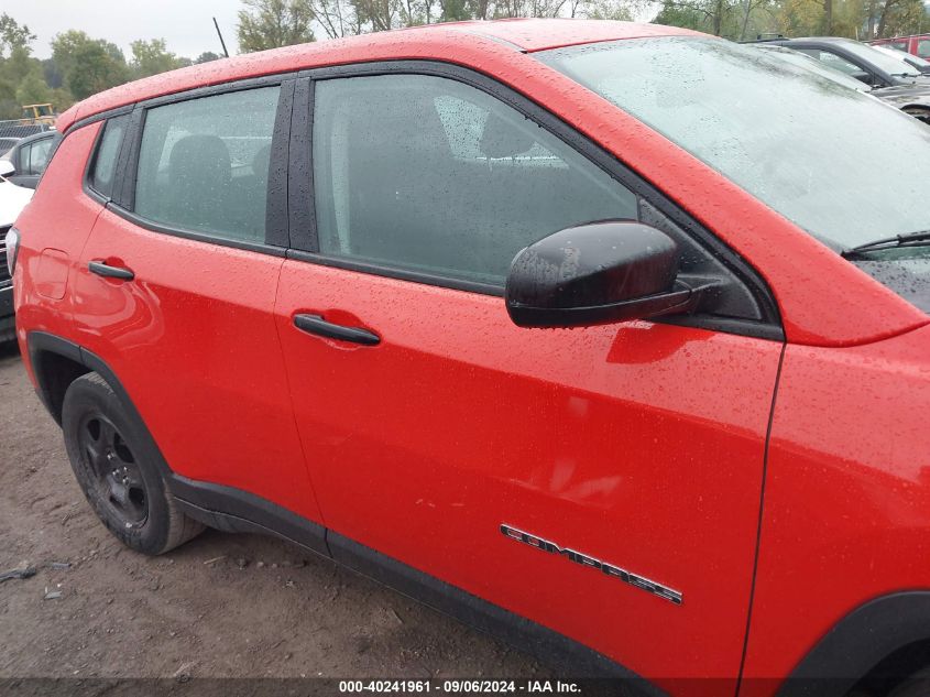 2019 JEEP COMPASS SPORT FWD - 3C4NJCAB6KT676589