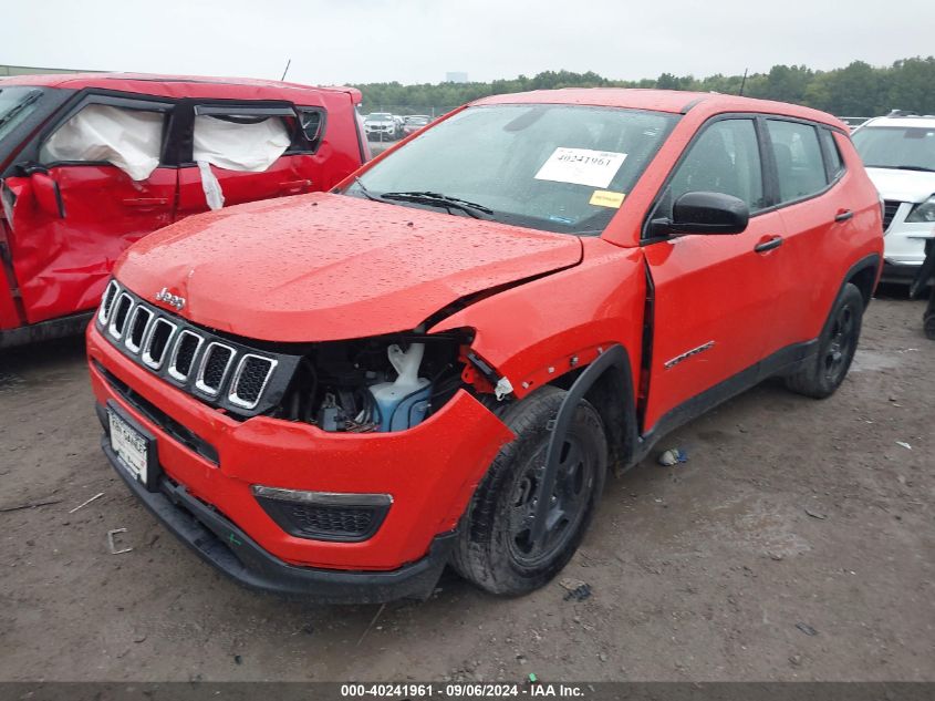 2019 JEEP COMPASS SPORT FWD - 3C4NJCAB6KT676589