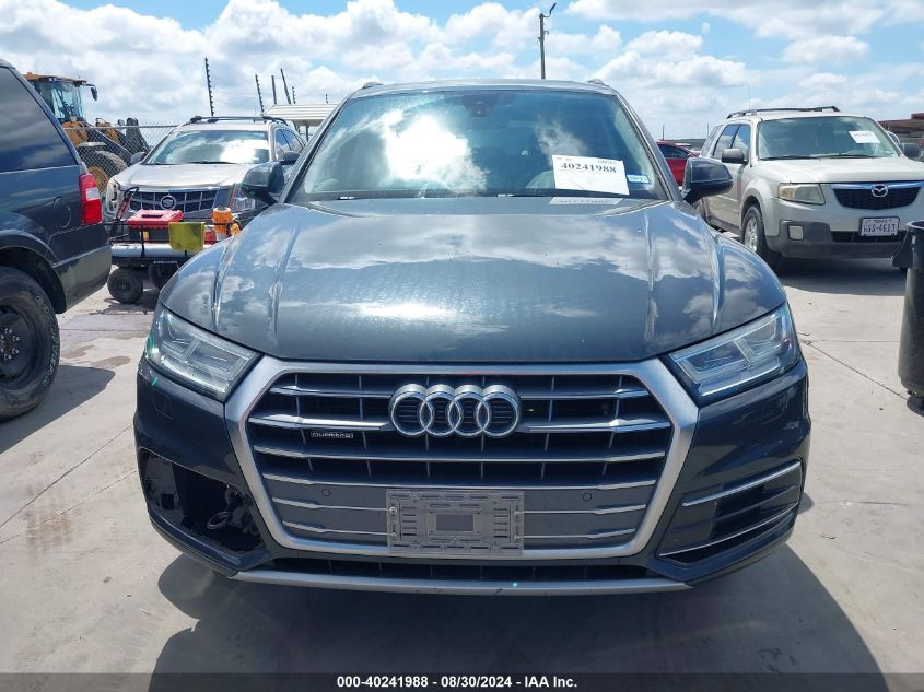 2018 Audi Q5 2.0T Premium/2.0T Tech Premium VIN: WA1BNAFY5J2020032 Lot: 40241988