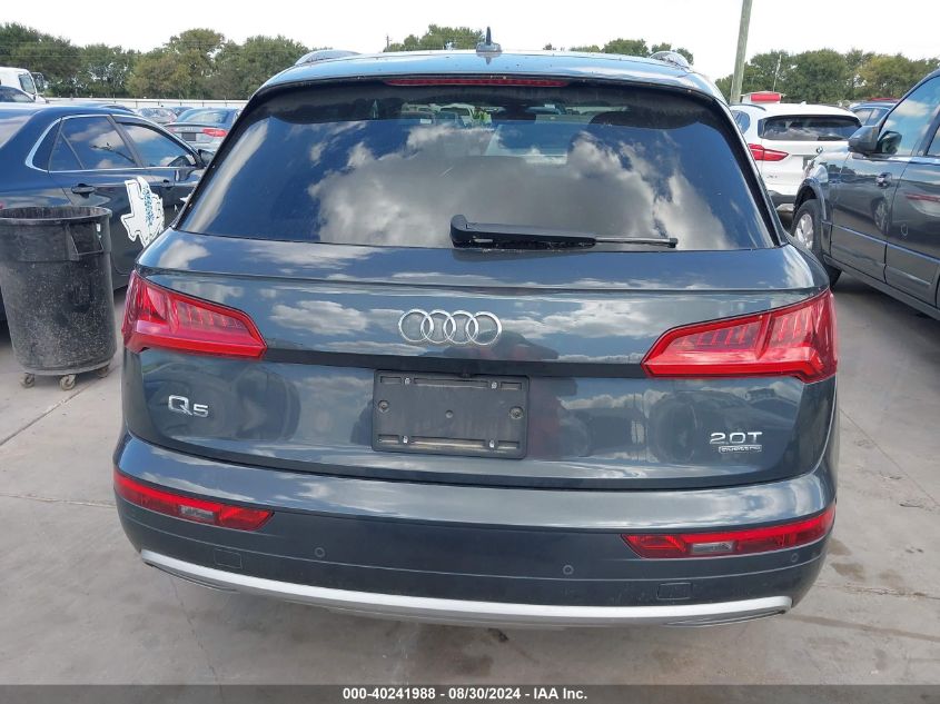 WA1BNAFY5J2020032 2018 Audi Q5 2.0T Premium/2.0T Tech Premium