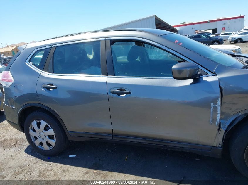 2016 Nissan Rogue S/Sl/Sv VIN: 5N1AT2MT9GC796473 Lot: 40241989