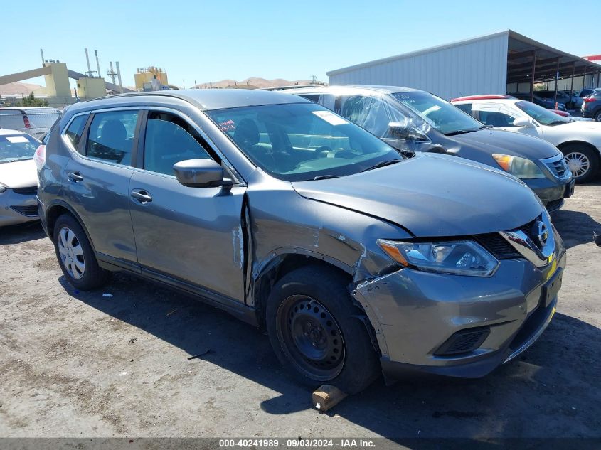 2016 Nissan Rogue S/Sl/Sv VIN: 5N1AT2MT9GC796473 Lot: 40241989