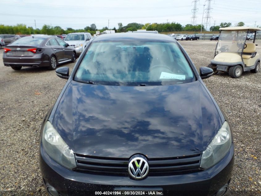 2012 Volkswagen Golf Tdi 2-Door VIN: WVWBM7AJ2CW268448 Lot: 40241994