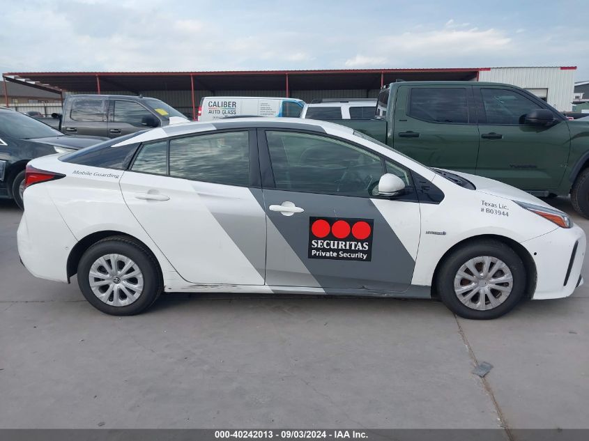 2020 Toyota Prius Le VIN: JTDKARFU6L3114219 Lot: 40242013