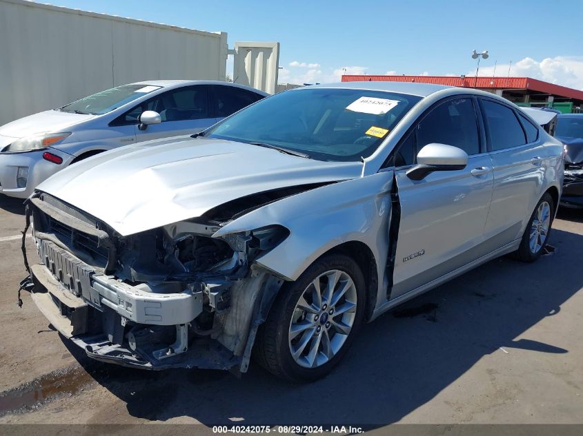 3FA6P0LU1HR385459 2017 FORD FUSION - Image 2