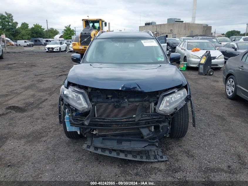 2016 Nissan Rogue Sv VIN: KNMAT2MV2GP673547 Lot: 40242085