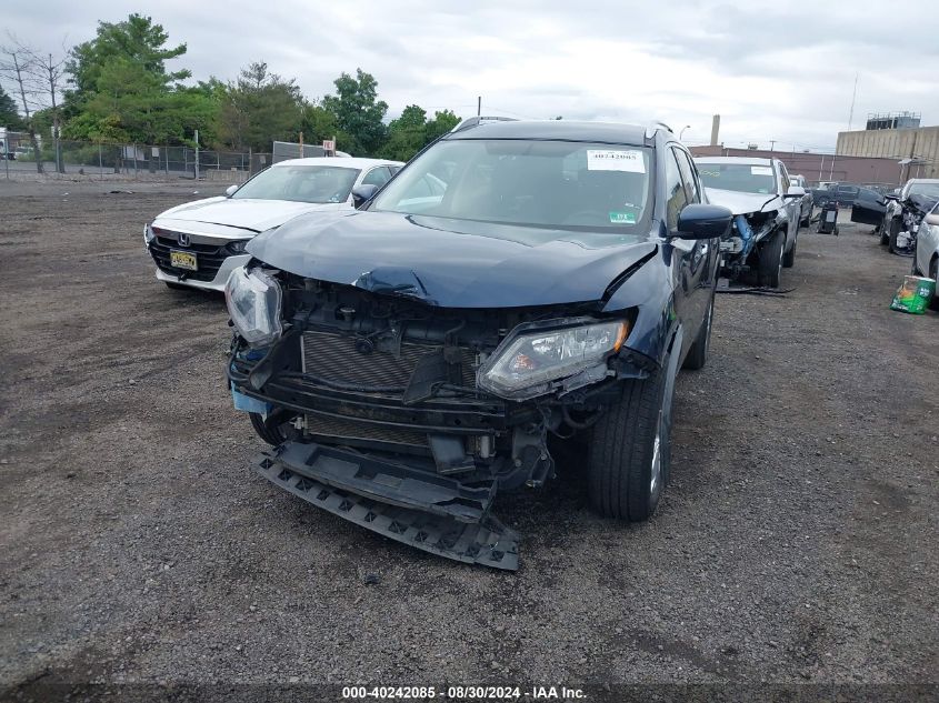 2016 Nissan Rogue Sv VIN: KNMAT2MV2GP673547 Lot: 40242085